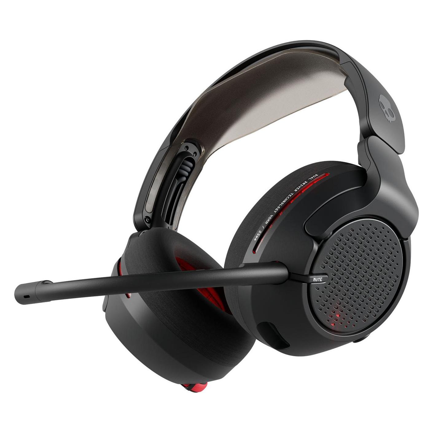 Skullcandy Crusher Plyr 720 Wireless Gaming Headphones, black (Kabelgebunden, Kabellos) (S6PCW-T963)