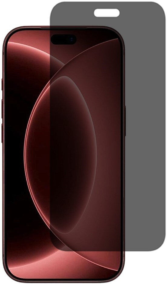 INCOVER iPhone 18 Pro Max Full Coverage Hærdet Glas Skærmbeskyttelse - Privacy Funktion - Gennemsigtig