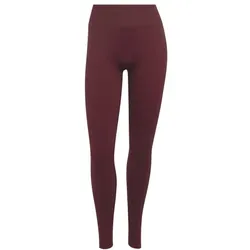 adidas Workout Essentials Knit Scrunch 1/1 Leggings Damen - maroo
