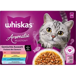 Whiskas Whiskas Multipack 1+ Gemischte Auswahl in Gelee 4x1.02 kg