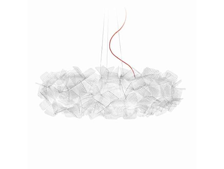 Slamp Clizia Pixel Pendelleuchte, ø78 cm, Kabel rot