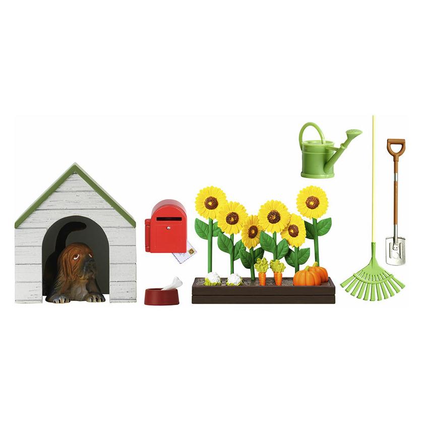 Micki Lundby Set Garten + Hundehütte (60509000)