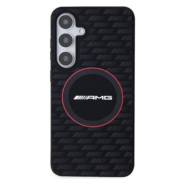 Mercedes AMG AMHMM23SMRK + S926 czarny/black hardcase Silicone Carbon Pattern MagSafe (Samsung Galaxy S24+) (1545061072)