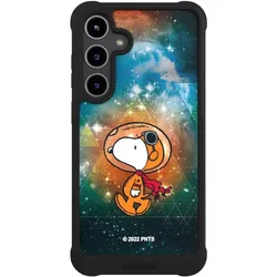Nivocase Hülle für Samsung Galaxy S24+ Stossfeste Handyhülle NIVOmax Case Schwarz Astronaut Offizielles (Samsung Galaxy S24+), Smartphone Hülle, Schwarz