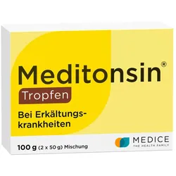 Meditonsin Tropfen 2x50 g bei ersten Anzeichen einer Erkältung 2X50 g Mischung