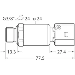Turck Drucktransmitter PT600R2149I2KO28A2