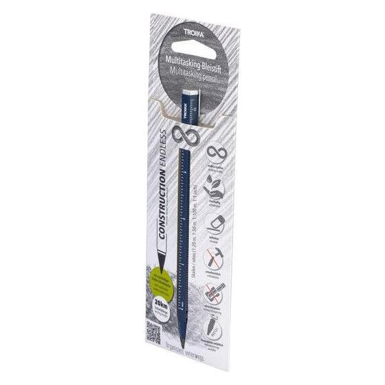 Troika CONSTRUCTION ENDLESS Bleistift Endlos-Schreibspitze, dunkelblau (HB, 1x) (PEN20/DB)