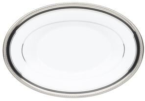 "Noritake Austin Platinum Butter/Relish Tray, 8"""