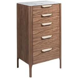 AC ANGEL CERDA Angel Cerdá  Schubladenschrank Walnussholz  Marmor  7039C