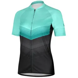 Etape Violet Damenradtrikot kurzärmlig Mint/Schwarz Gr. M