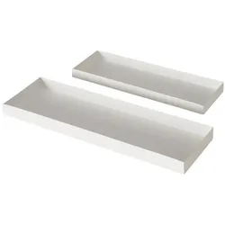 Deko Tablett Mimi 2 Stück weiß