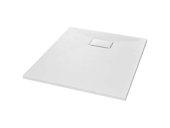 vidaXL Duschwanne Weiss 90/70 Cm, Weiß, 70x2.6x90 cm, Badezimmer, Baden & Duschen, Duschtasse