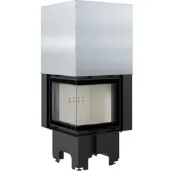Kratki Kamineinsatz VNL 480/480 links Hebetür 8 kW Kamin Kaminofen Heizeinsatz