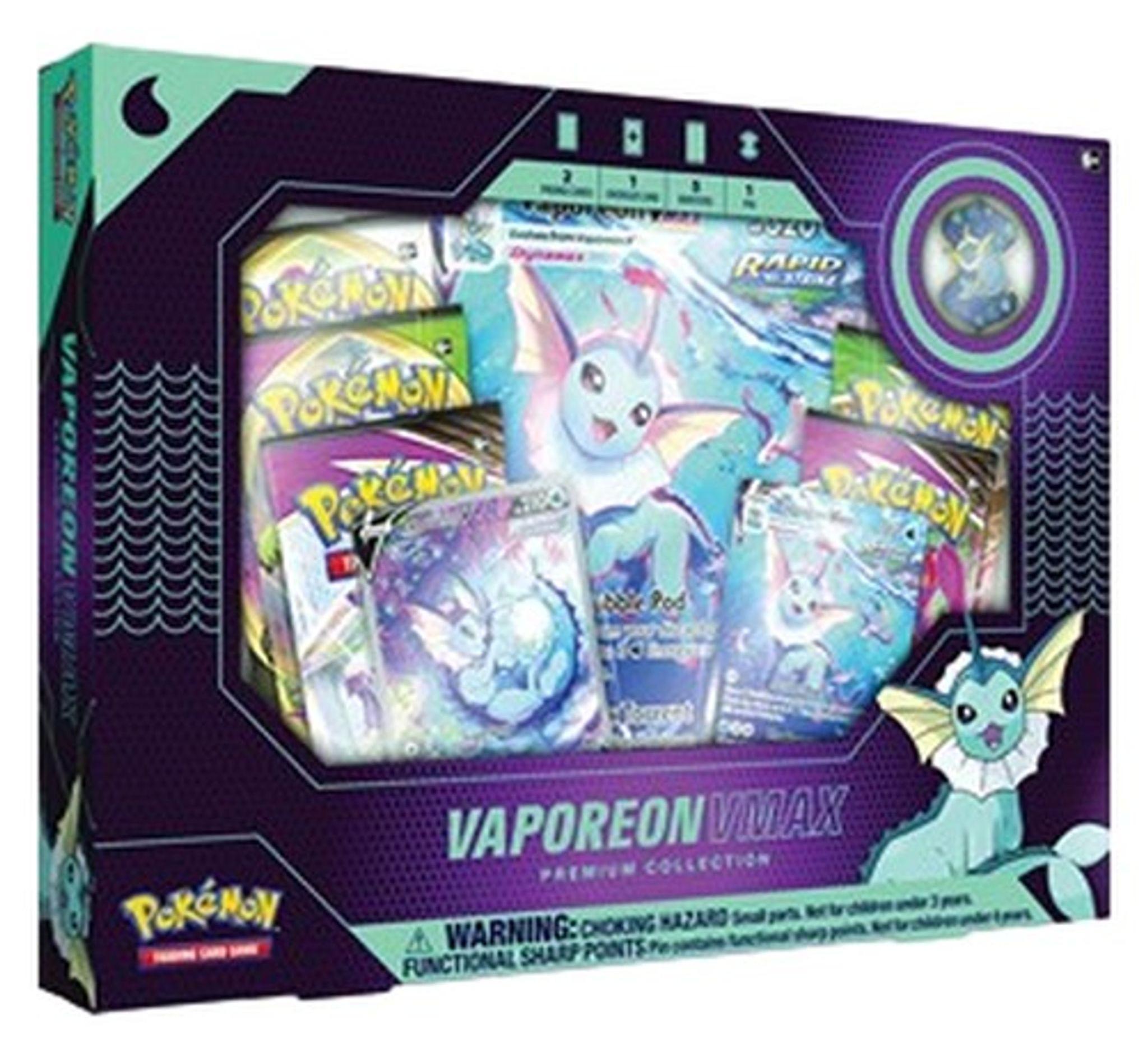Pokemon Vaporeon VMAX Premium Collection EU Version