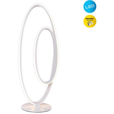 NÄVE LED Stehlampe "Odrive", weiß, 1, H: 60cm, 1 Stk., Leuchten, oval, dimmbar, geschwungene bogenförmige LED-Streifen, weiß, LED Stehlampe