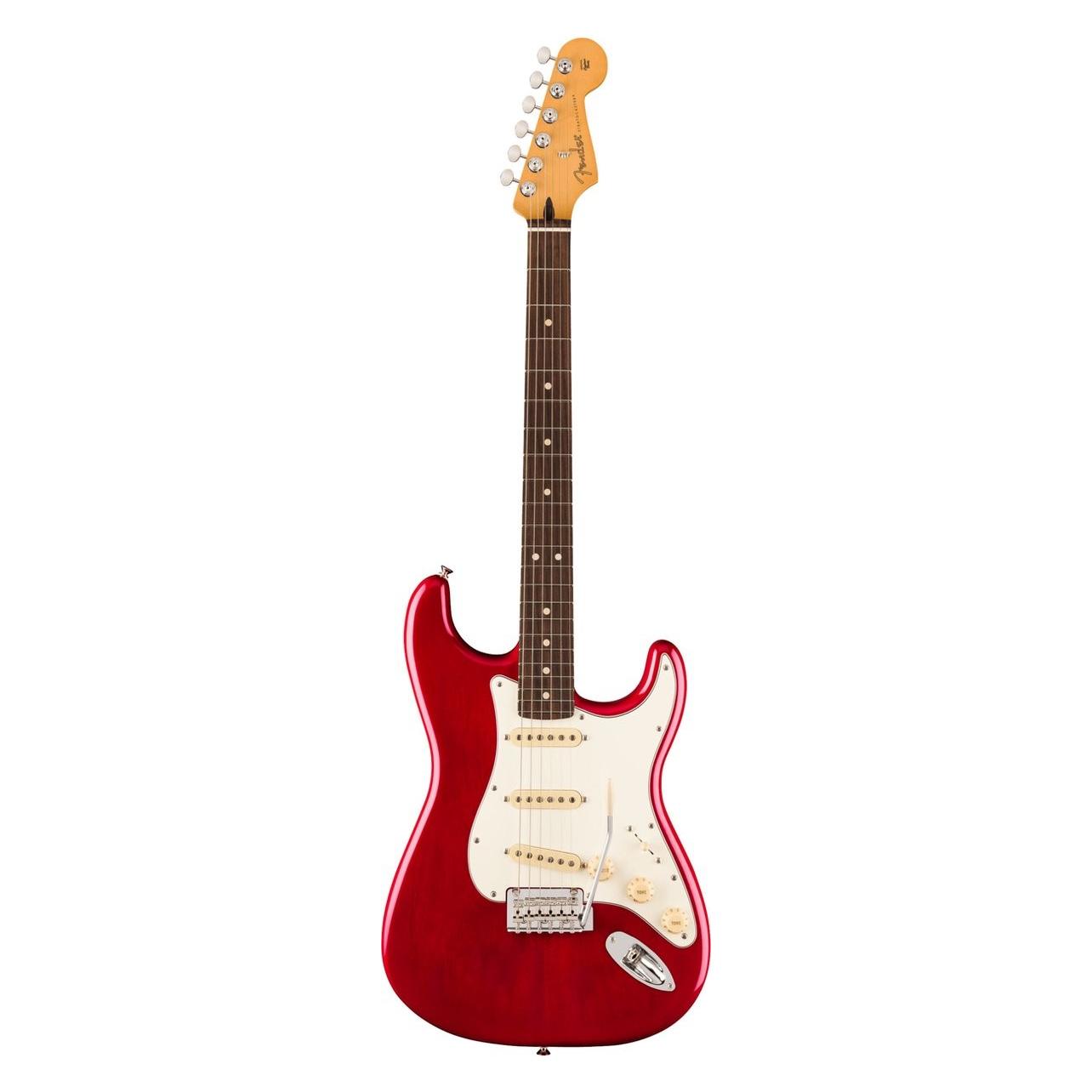 Fender Player II Stratocaster, Transparent Cherry Burst RW (E-Gitarre, Griffbrett: Palisander, Hals: Ahorn mit Satin-Urethan-Finish) (0140510525)