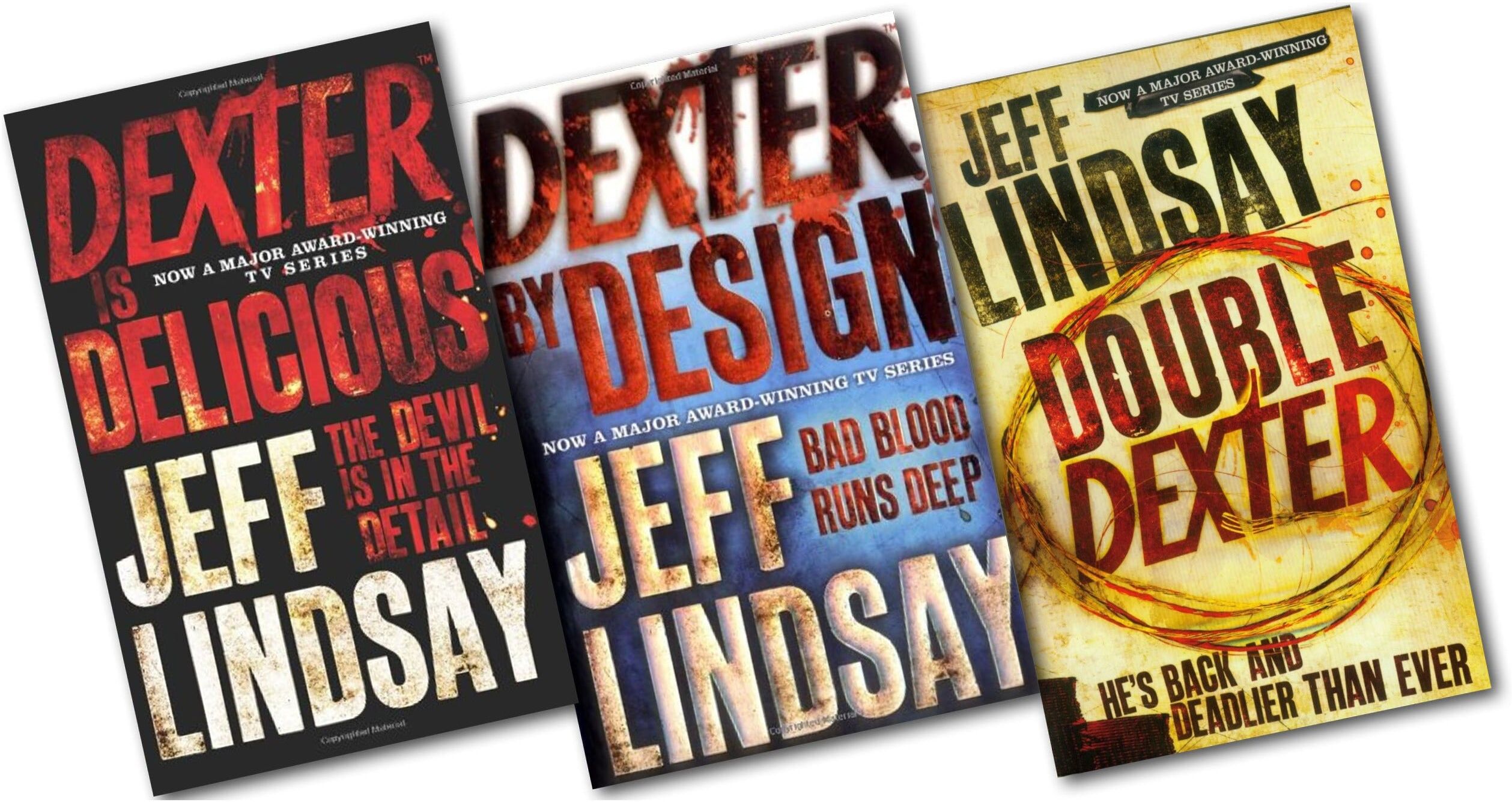 Orion Jeff Lindsay Novel Dexter Series Collection 3 Books Set Double Dexter, Dexter is Delicious, Dexter by Design