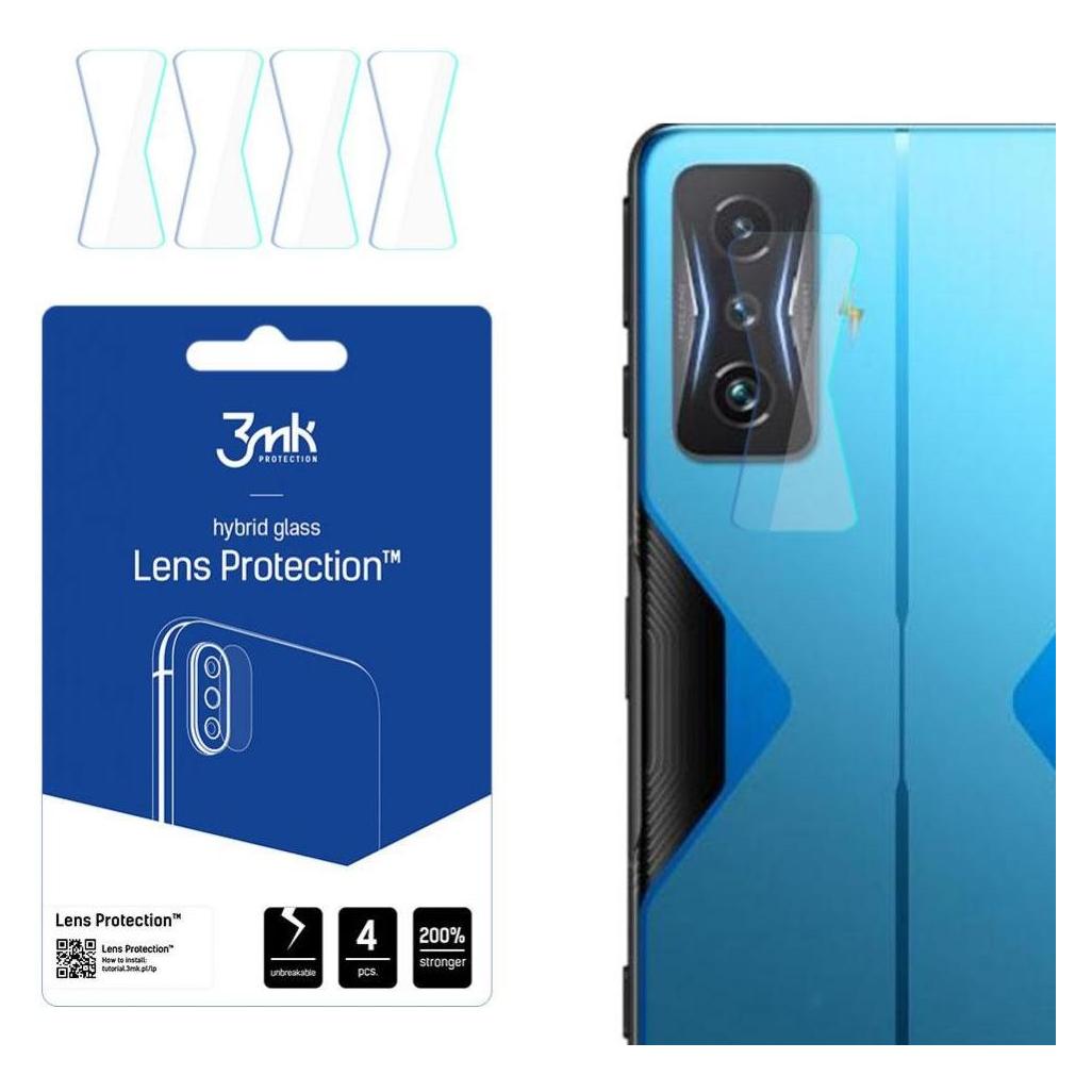 3MK Kamera-Schutzglas, Kameraglas (1 Stk., Xiaomi Poco F4 GT, Xiaomi Redmi K50) (GLASCAM-3MK-F4GT)