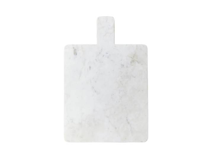 Broste Copenhagen - Adam Schneidebrett, 45 x 30 cm, Marmor weiss