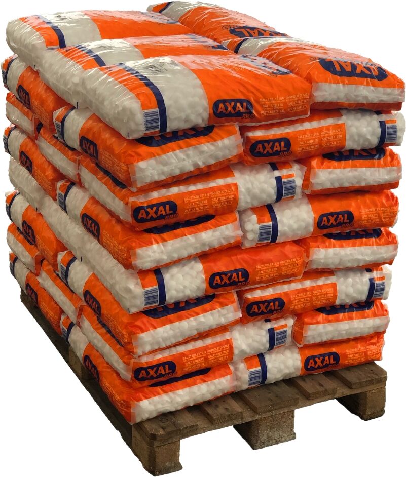 K+S Minerals and Agriculture AXAL PRO Regeneriersalz, Salztabletten zur Wasseraufbereitung, 40 x 25 kg auf Palette **Versandkosten PLZ-abhängig**