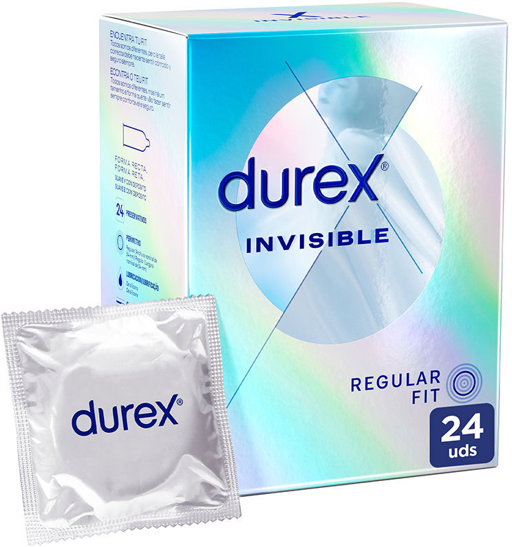 Durex Invisible extra sensitivo preservativos 24 uds