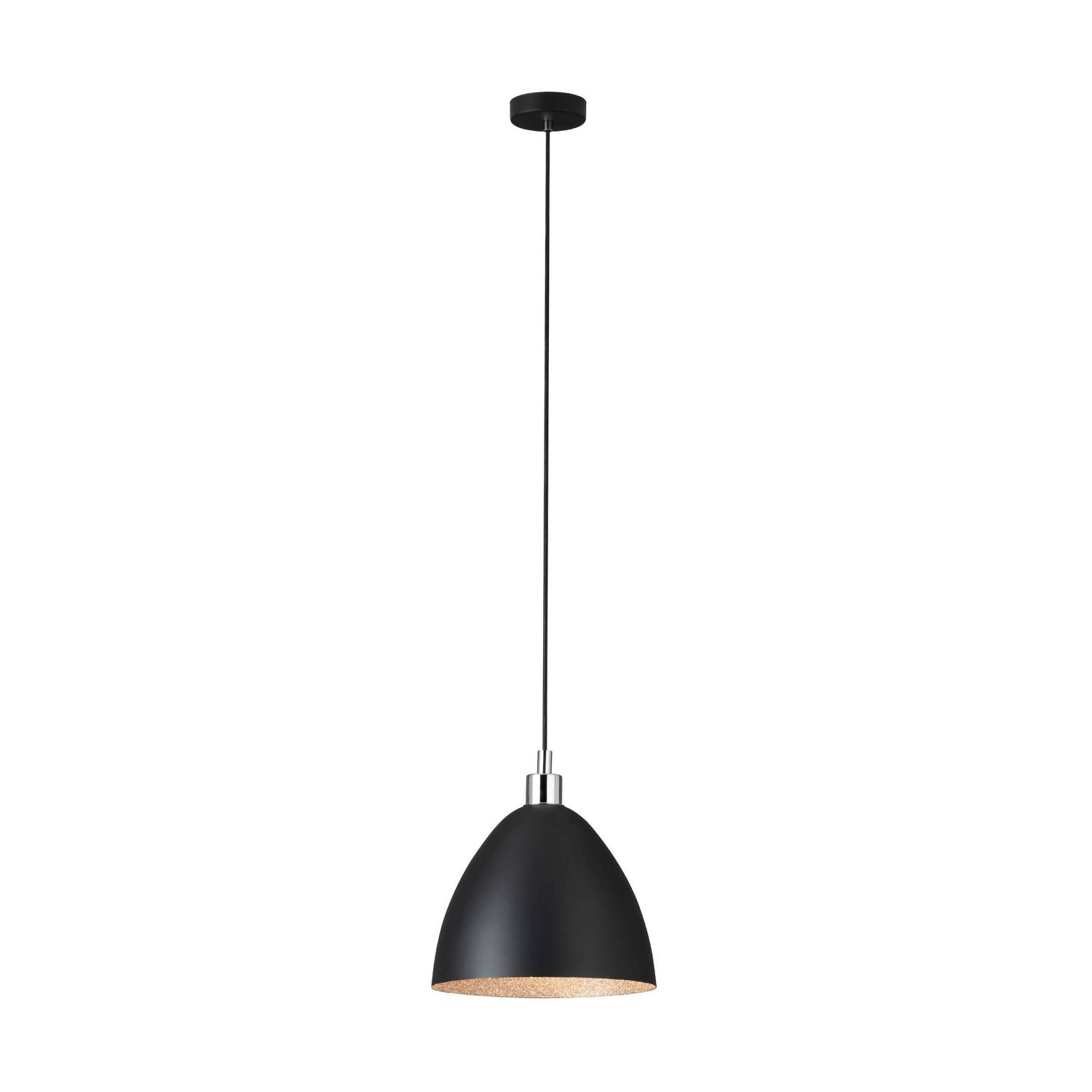 Eglo Design hanglamp Mareperla zwart Ø 27,5cm