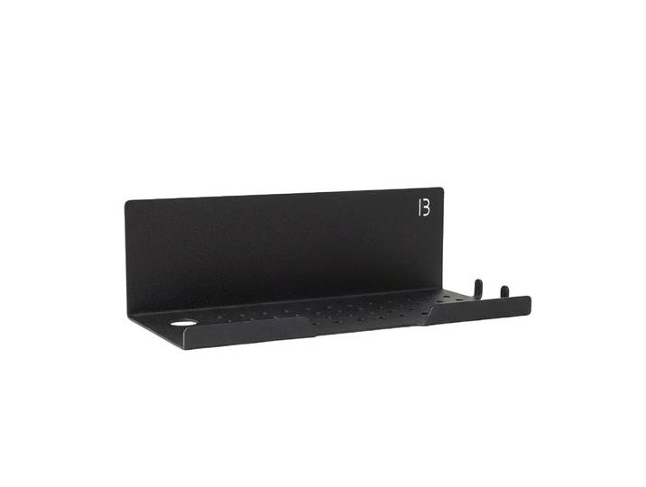 Duschablage zur Wandmontage schwarz