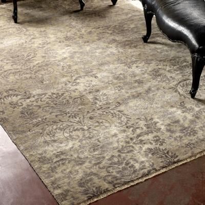 KALATY Transitional Hand-Knotted Wool Area Rug
