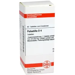 Pulsatilla D 4 Tabletten 80 St