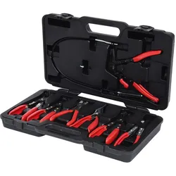 KS Tools, Zange, KFZ Schlauchschellenzangen-Satz, 7-tlg (219.96 mm)