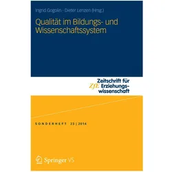 Qualität im Bildungs- und Wissenschaftssystem, Fachbücher von Ingrid Gogolin, Dieter Lenzen