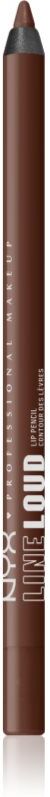 NYX Professional Makeup Line Loud Vegan contour lip pencil with matt effect shade 33 - Too Blessed 1,2 g