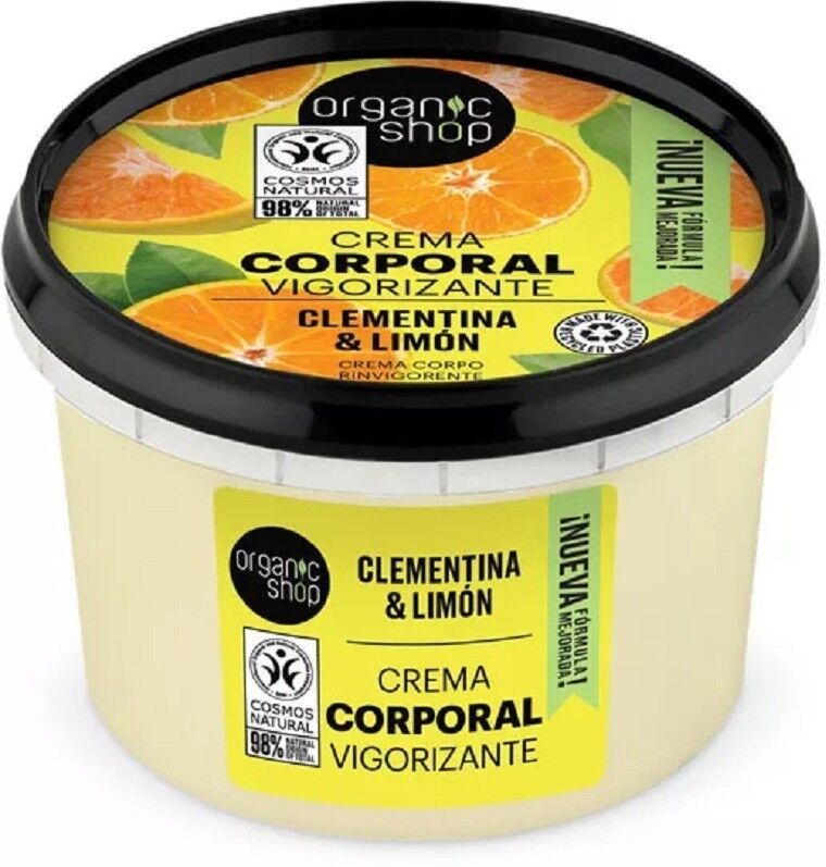 organic shop Crema Corpo Rinvigorente " Clementina e Limone"