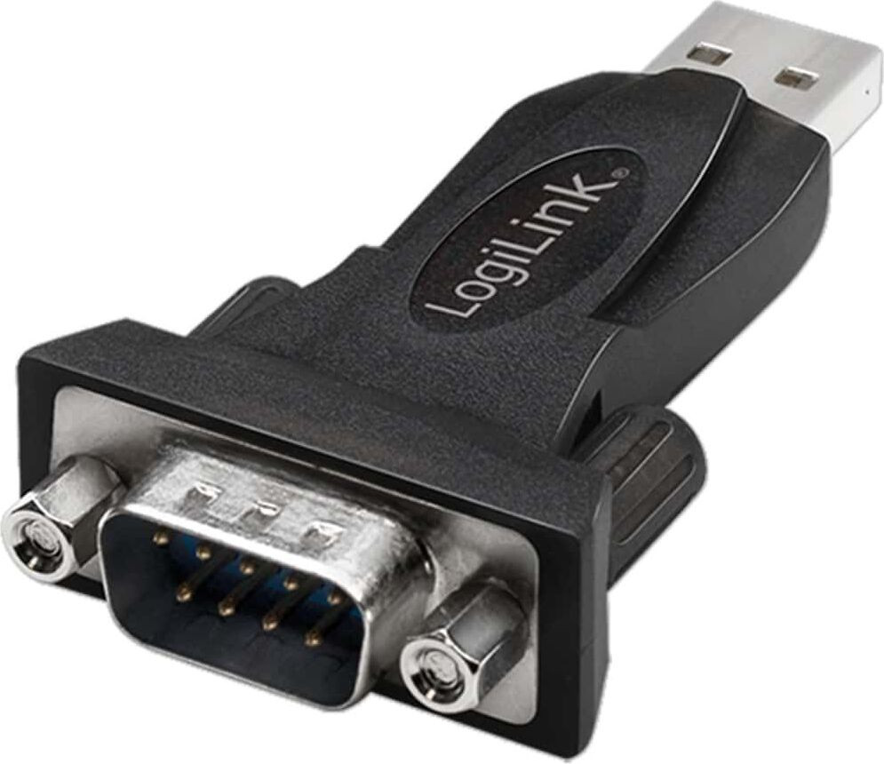 LogiLink AU0002F USB 2.0 naar RS232 adapter met verlengkabel