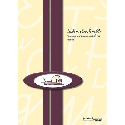 Schreibschrift (VA) - Bayern - Vereinfachte Ausgangsschrift, Geheftet von Peter Wachendorf, Jandorfverlag KG, 978-3-96081-037-7