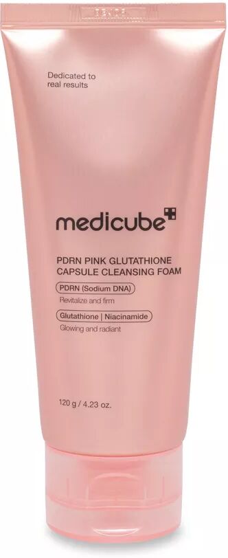 Medicube - PDRN Pink Glutathione Capsule Cleansing Foam, 120 g, Multicolor