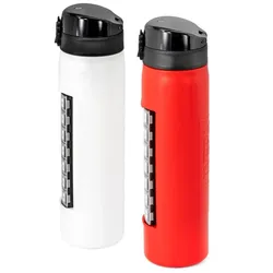 WEPA 2in1 Trinkflasche mit 1x7 Dosierer weiß