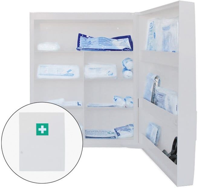 Gramm Medical Armoire à pharmacie en plastique DIN 13 157 (418.035.09000)