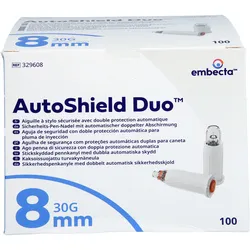 Autoshield Duo Sicherheits-Pen-Nadel 8Mm 100 ST