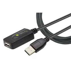 EFB IUSB-REP20TY USB-A High speed Verlängerung, aktiv, schwarz, 5m IUSBREP20TY