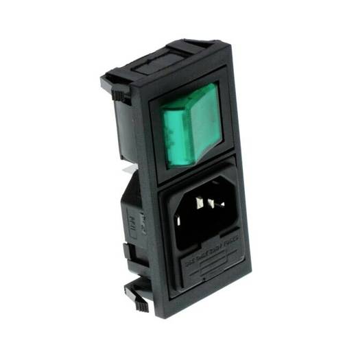Bulgin BZV01/Z0000/12 Netz-Steckverbinder
