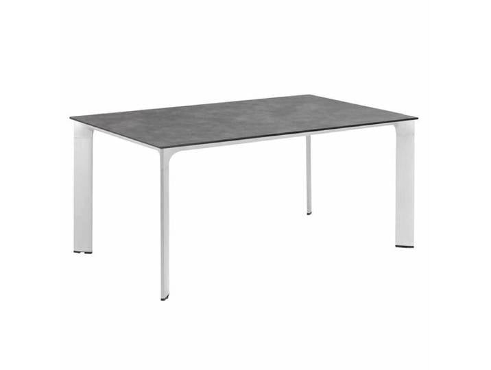 Kettler Diamond Gartentisch 160x95cm Aluminium/HPL Dunkelgrau Hellgrau