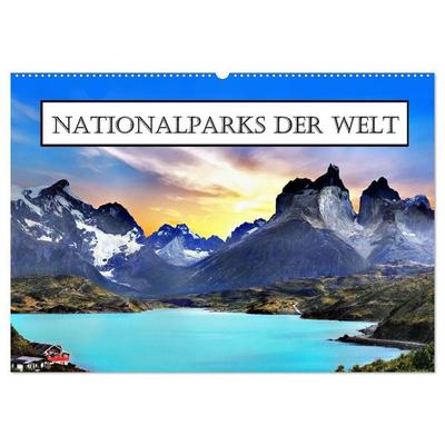 Nationalparks der Welt (Wandkalender 2027 DIN A2 quer), CALVENDO Monatskalender