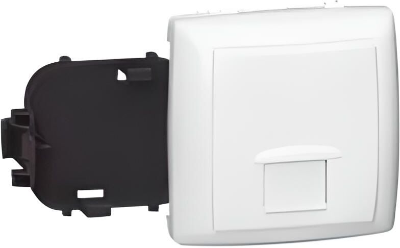 Prise RJ45 ASL numéris et internet 8 contacts blanc LEGRAND 086133 Blanc