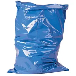 Abfallsäcke LDPE-Gewebe 120L 700x1100mm 55my blau| 25Stück