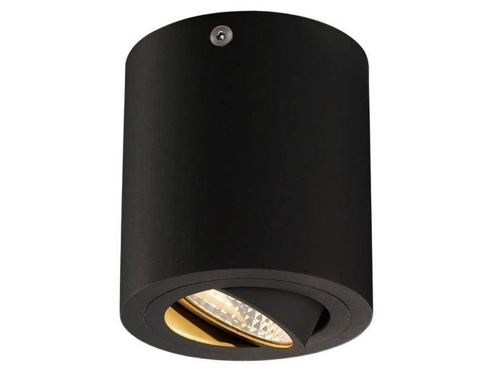 Triledo CL LED Spot de plafond rond Ø8\,5 cm noir LED blanc chaud