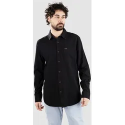 Volcom Caden Solid Hemd antique black Gr. S