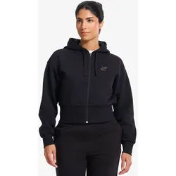 RVRC Cropped Zip Hoodie Damen Black, Größe:L - Damen > Oberteile > Hoodies & Sweatshirts - Schwarz