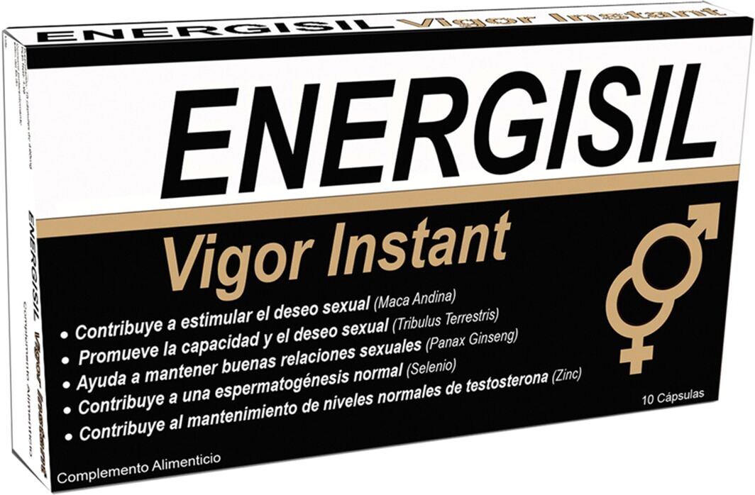 Pharma Otc 10 Cápsulas Energisil Vigor Instant .