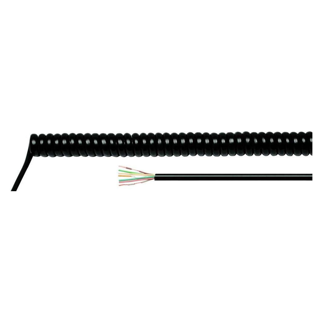 Helukabel 86340, Niederspannungskabel, Schwarz, Cooper, 0.75 mm², 417,6 kg/km, -25 - 70 °C (5.60 m) (86340)